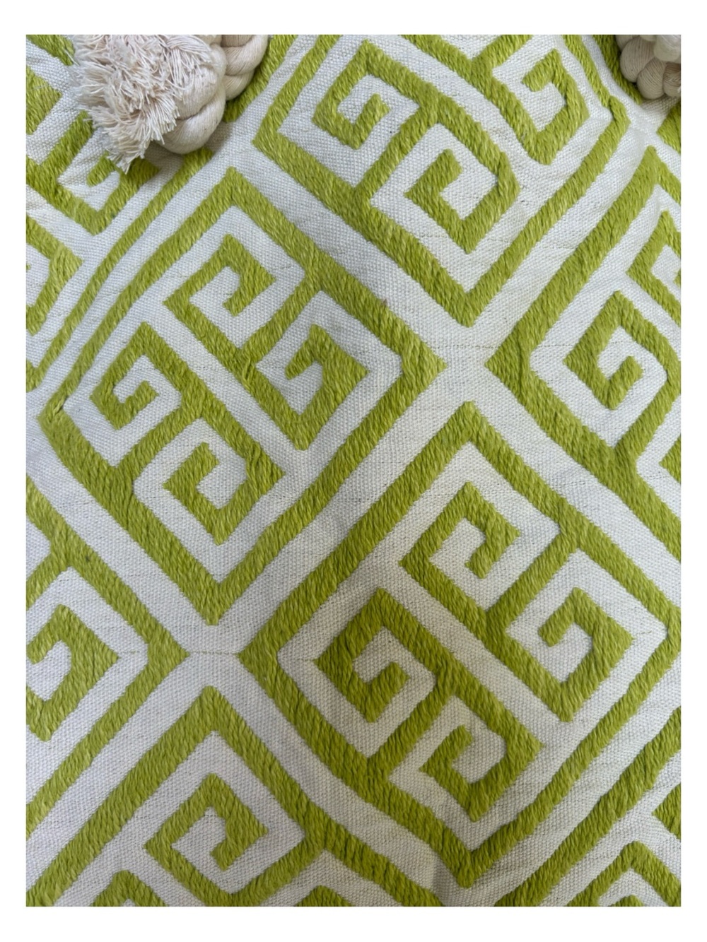 NWT Anthropologie Geometric Design Tote Bag - Picture 3 of 11
